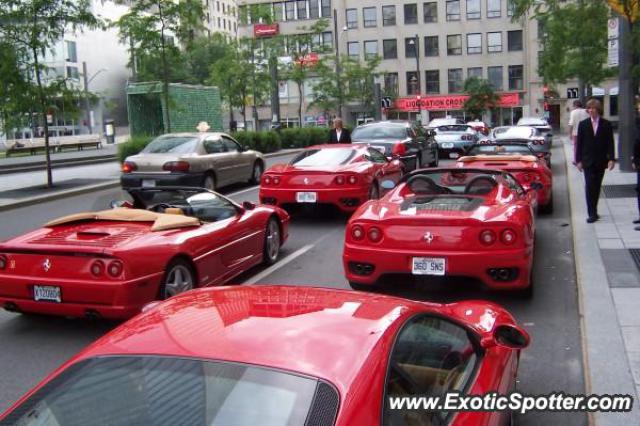 Ferrari 360 Modena spotted in Montreal, Canada