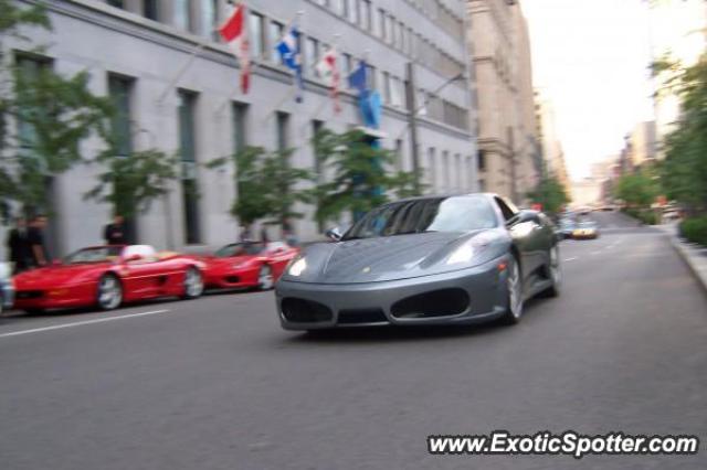 Ferrari F430 spotted in Montreal, Canada