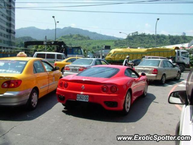 Ferrari 360 Modena spotted in Taipei, Taiwan