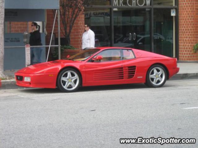 Ferrari Testarossa spotted in Beverly Hills, California