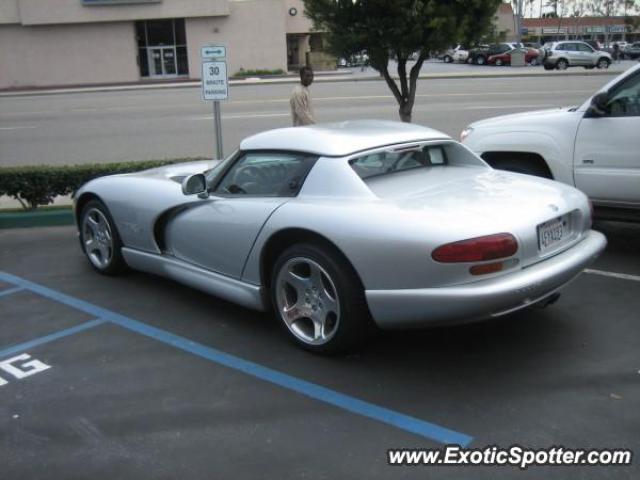 Dodge Viper spotted in Fullerton, California