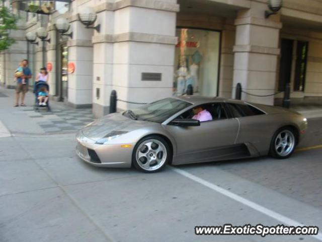 Lamborghini Murcielago spotted in Toronto, Canada