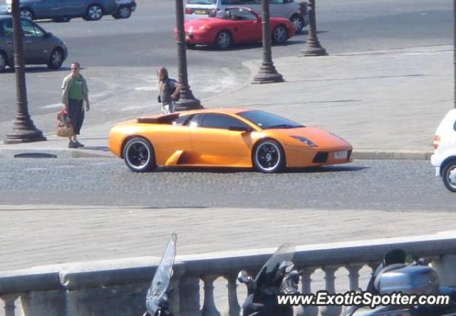 Lamborghini Murcielago spotted in Paris, France