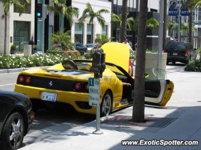 Ferrari 360 Modena spotted in Beverly Hills, California