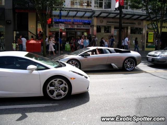 Lamborghini Murcielago spotted in Vancouver, Canada