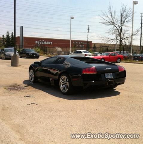 Lamborghini Murcielago spotted in Toronto, Ontario, Canada