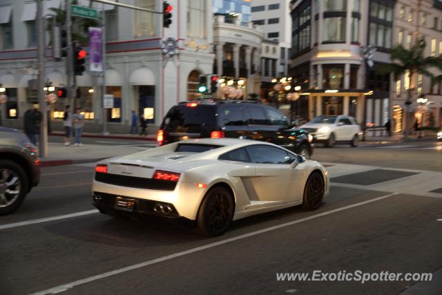 Lamborghini Gallardo spotted in Beverly Hills, California