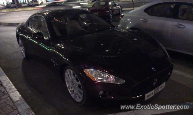 Maserati GranTurismo spotted in Abu Dhabi, United Arab Emirates