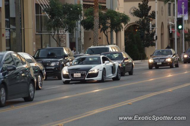 Audi R8 spotted in Beverly Hills, California