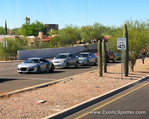 Audi R8 spotted in Tucson, Arizona