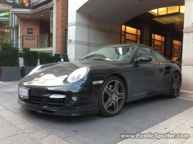 Porsche 911 Turbo spotted in Toronto, Canada