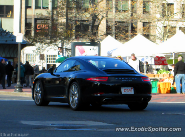 Porsche 911 spotted in Boston, Massachusetts