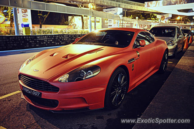 Aston Martin DBS spotted in Hard Rock KL, Malaysia