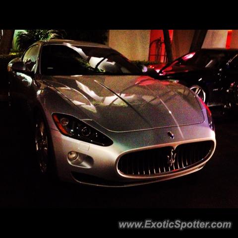 Maserati GranTurismo spotted in Hollywood, Florida