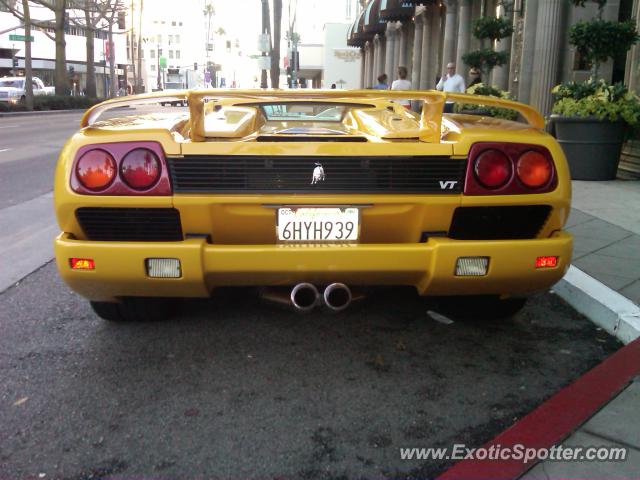 Lamborghini Diablo spotted in Beverly Hills, California