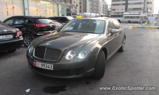 Bentley Continental spotted in Abu Dhabi, United Arab Emirates