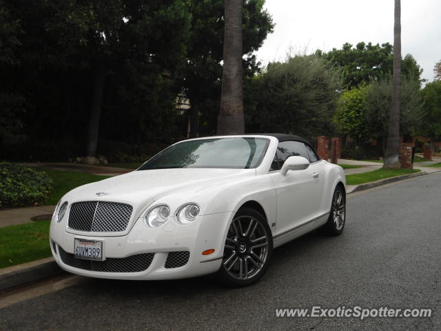 Bentley Continental spotted in Los Angeles, California