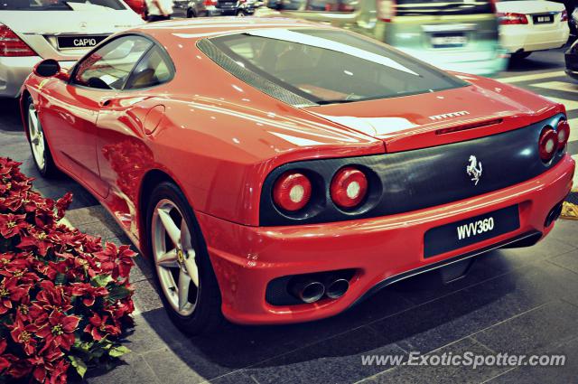 Ferrari 360 Modena spotted in Bukit Bintang KL, Malaysia