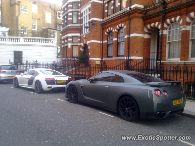 Audi R8 spotted in London, United Kingdom