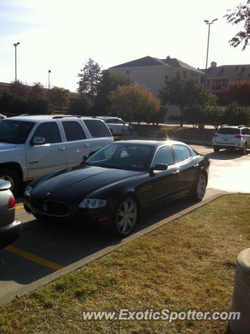 Maserati Quattroporte spotted in Dallas, Texas