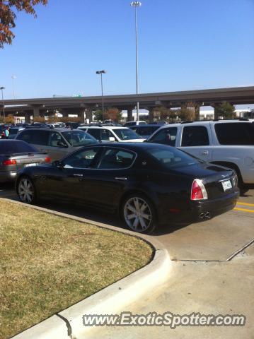 Maserati Quattroporte spotted in Dallas, Texas