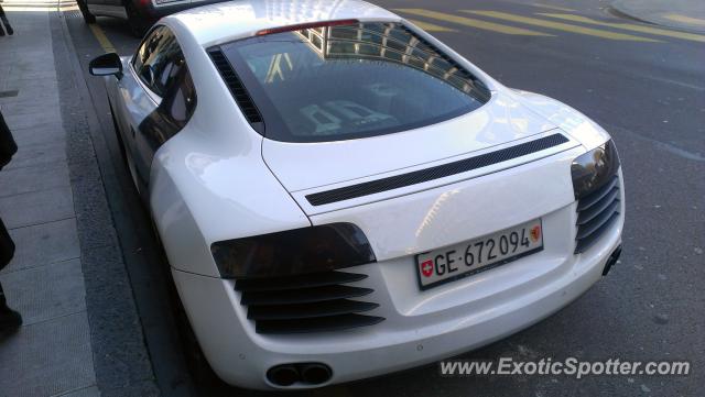 Audi R8 spotted in Geneva, Switzerland