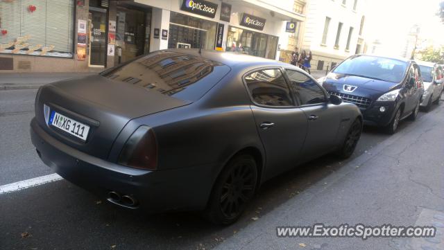 Maserati Quattroporte spotted in Montraux, Switzerland