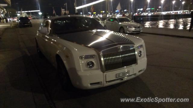 Rolls Royce Phantom spotted in Geneva, Switzerland