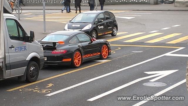 Porsche 911 GT3 spotted in Zurich, Switzerland