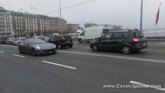 Ferrari FF spotted in Geneva, Switzerland