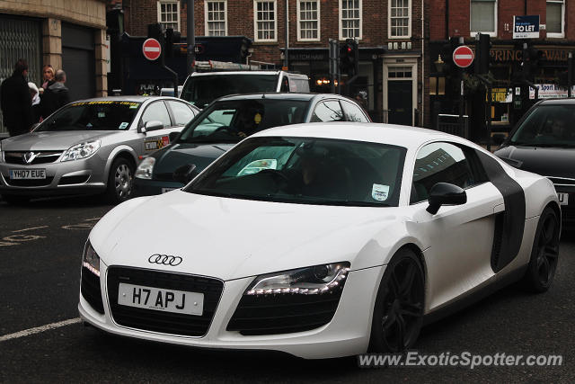 Audi R8 spotted in Leeds, United Kingdom