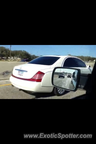 Mercedes Maybach spotted in San Antonio, Texas