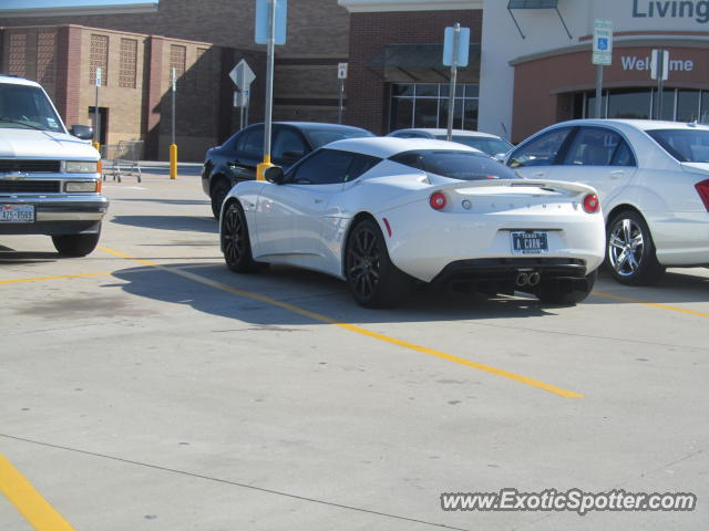 Lotus Evora spotted in Dallas, Texas