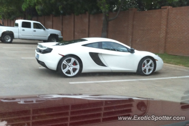 Mclaren MP4-12C spotted in Dallas, Texas