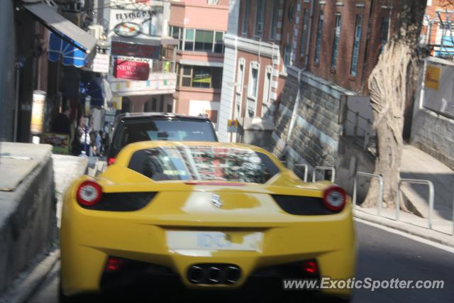 Ferrari 458 Italia spotted in Hong Kong, China