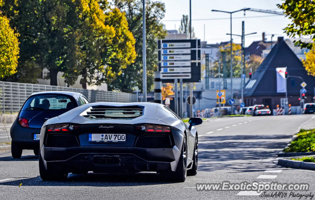 Lamborghini Aventador spotted in Boeblingen, Germany