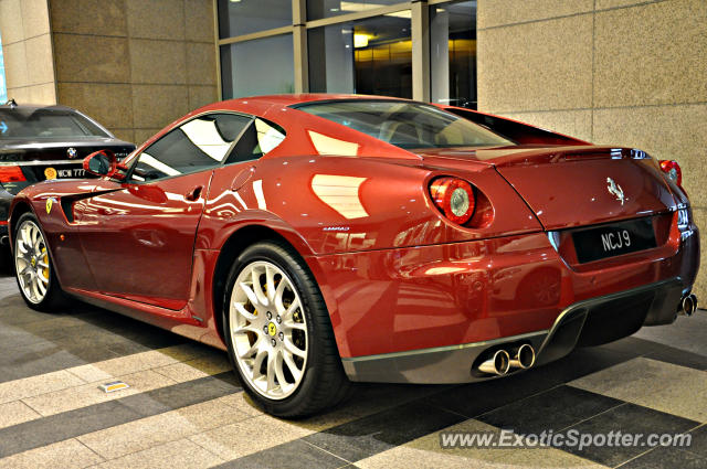 Ferrari 599GTB spotted in Bukit Bintang KL, Malaysia