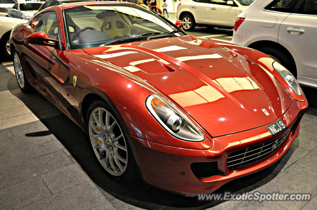 Ferrari 599GTB spotted in Bukit Bintang KL, Malaysia