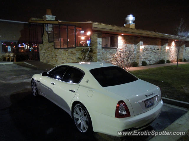 Maserati Quattroporte spotted in Lake Zurich, Illinois