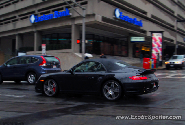 Porsche 911 Turbo spotted in Boston, Massachusetts