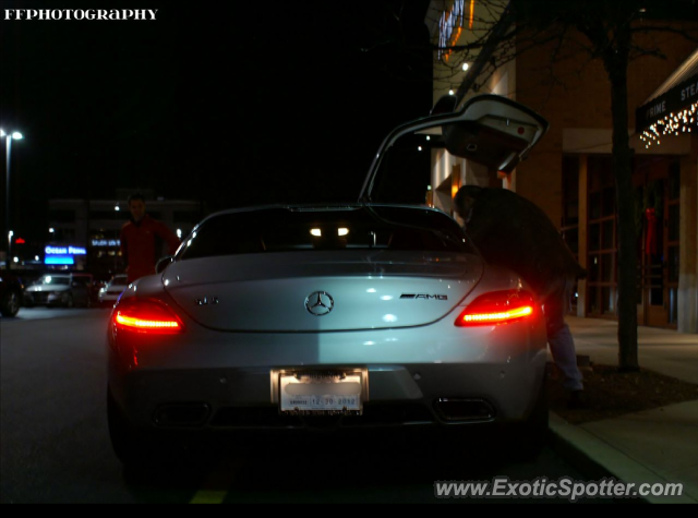 Mercedes SLS AMG spotted in Keystone, Indiana