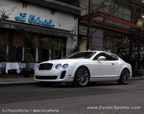 Bentley Continental spotted in Chicago, Illinois