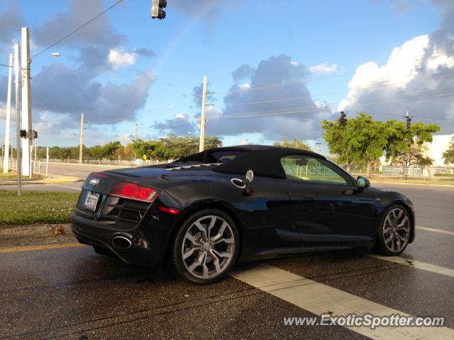 Audi R8 spotted in Boca Raton, Florida