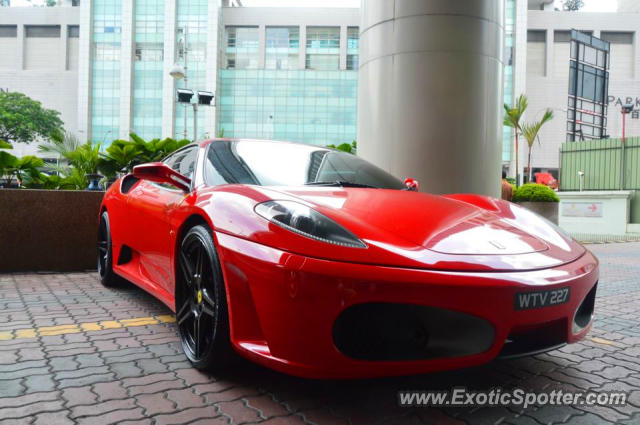 Ferrari F430 spotted in Kuala Lumpur, Malaysia