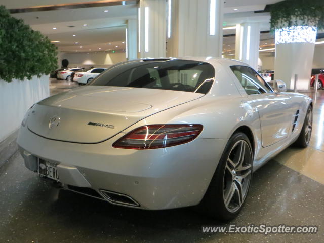 Mercedes SLS AMG spotted in Las Vegas, Nevada