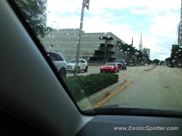 Ferrari California spotted in Ft. Lauderdale, Florida