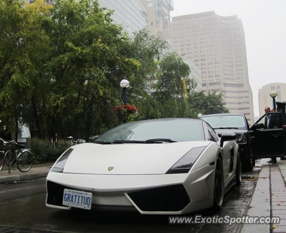 Lamborghini Gallardo spotted in Toronto, Canada