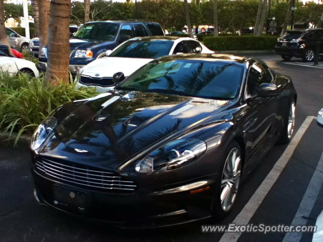 Aston Martin DBS spotted in Bal Harbour, Florida