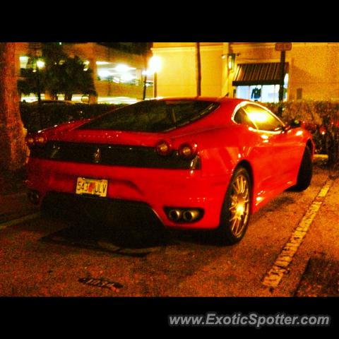 Ferrari F430 spotted in Boca Raton, Florida