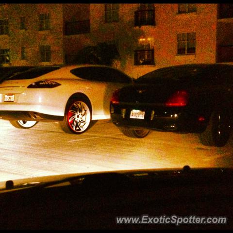 Bentley Continental spotted in Boca Raton, Florida